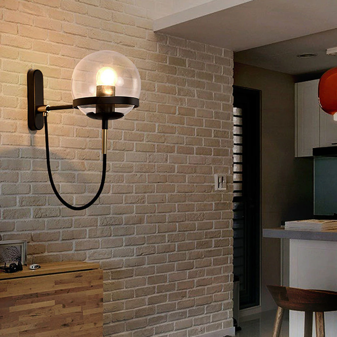 Modern Glass Sconce Lamp
