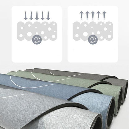 Plush Microfiber Bath Mat | Fast Dry Soft Bathroom Rug