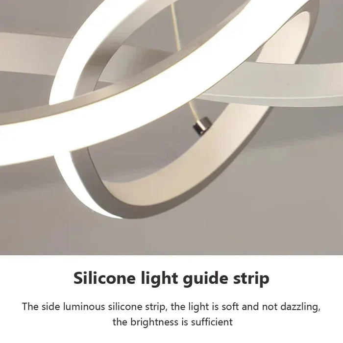 Stylish LED Ceiling Light - WaveGlow