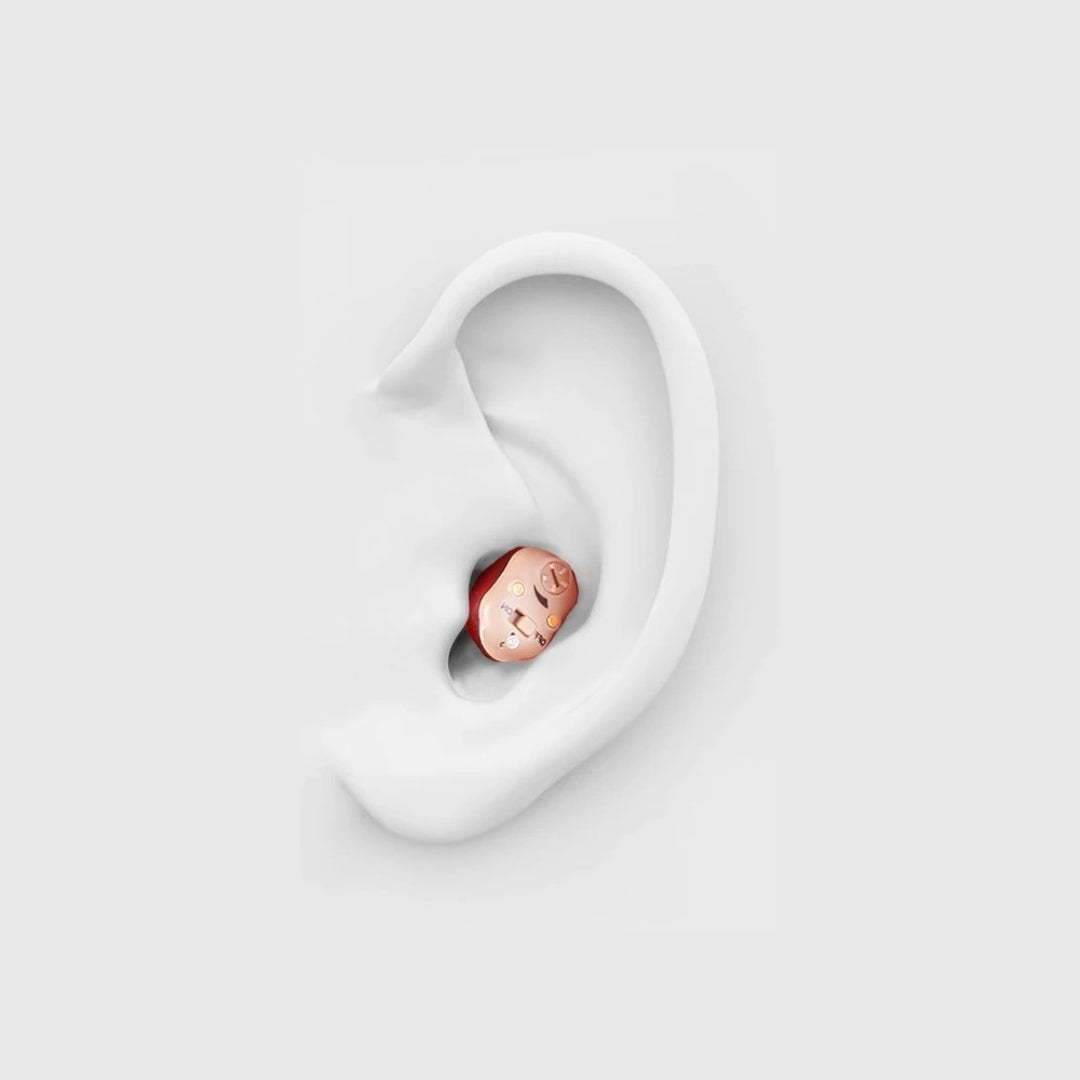 Compact Rechargeable Hearing Aids Pair