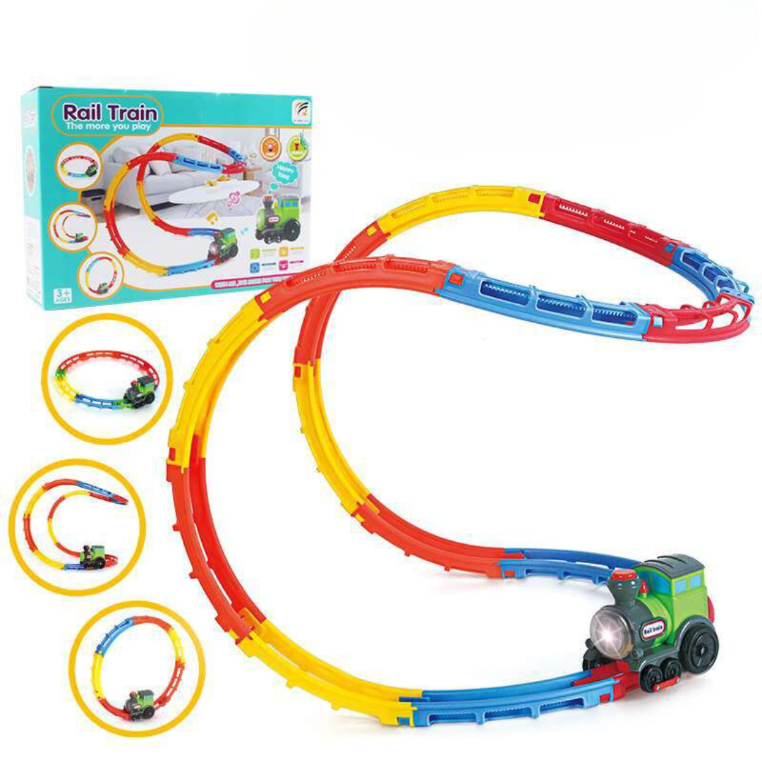Fun Roller Coaster Train Set