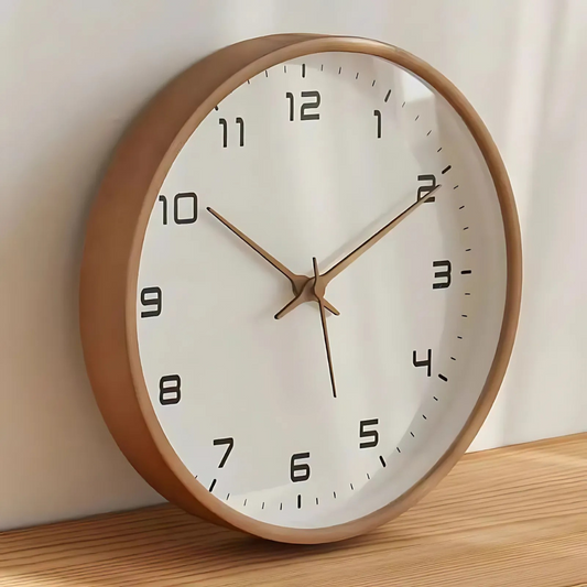 Rustic Wood Home Wall Clock - Befez