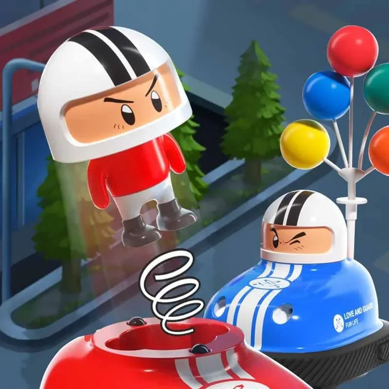 Fun Crash Car Toy with Pop Out Action