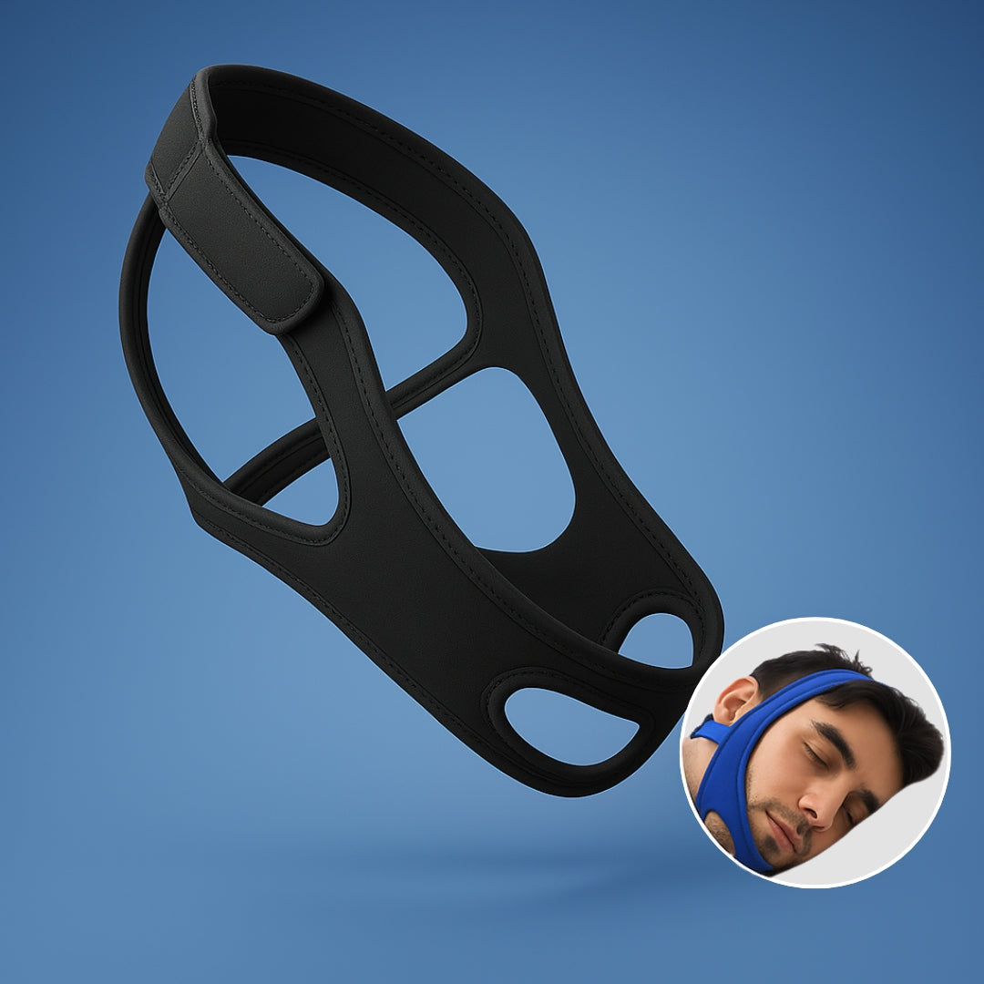 Comfortable Sleep Chin Strap for Adults - Anti Snore Aid