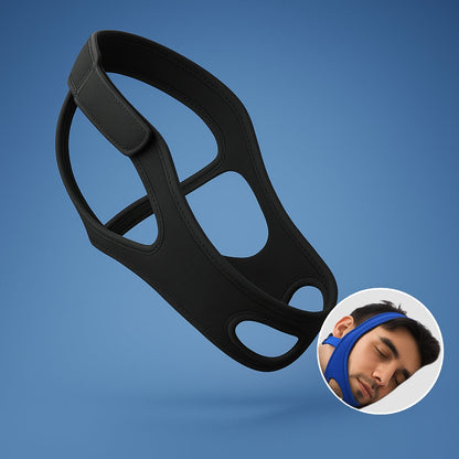 Comfortable Sleep Chin Strap for Adults - Anti Snore Aid