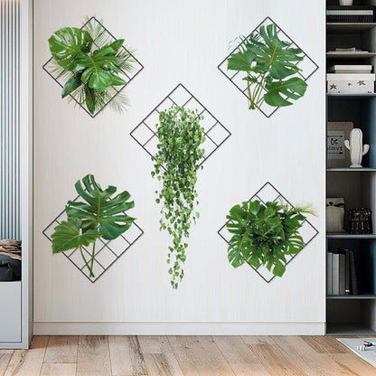 Realistic Plant Wall Stickers for Home Decor