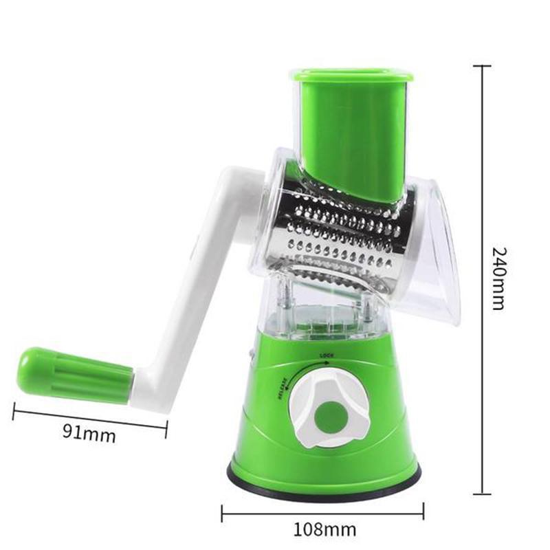 3 in 1 Kitchen Grater Slicer Shredder