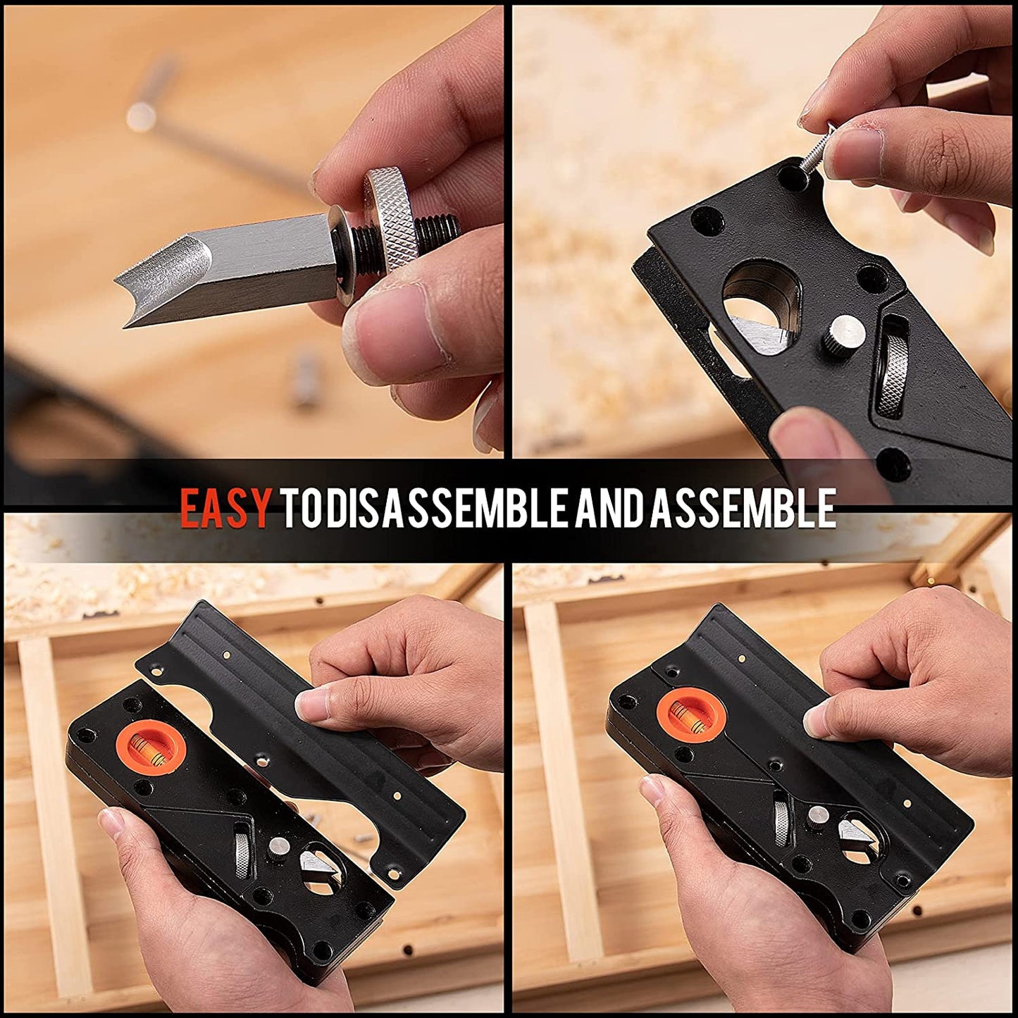 Premium Wood Chamfer Plane Edge Trimming Tool