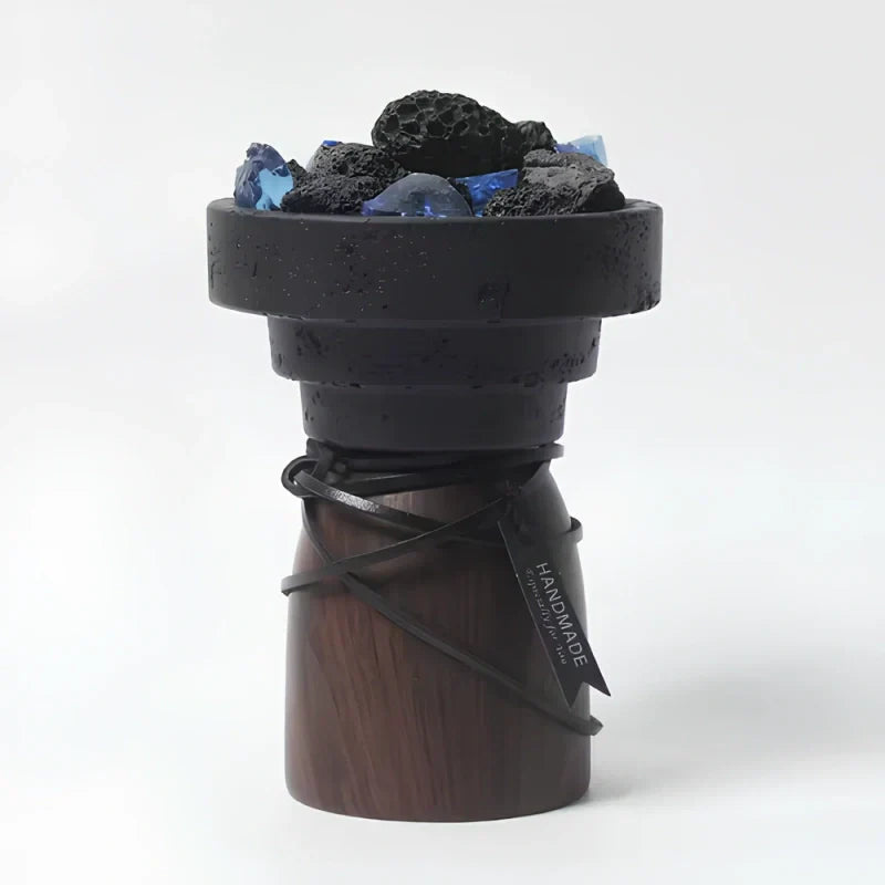 Warm Glow Metal Candle Holder