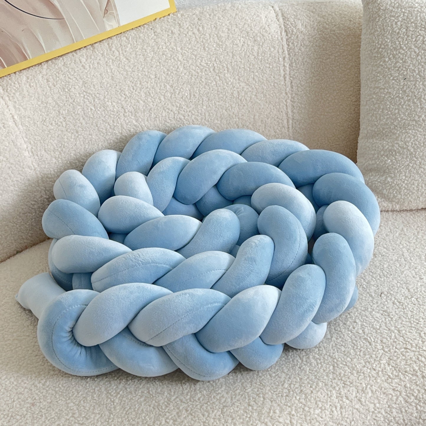 Stylish Geometric Floor Pillow with Washable Cover