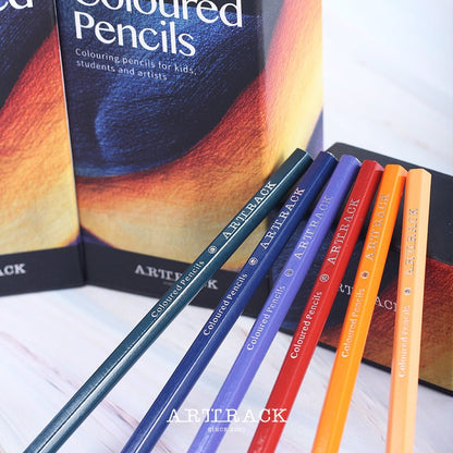 Vibrant Non-Toxic Colored Pencils