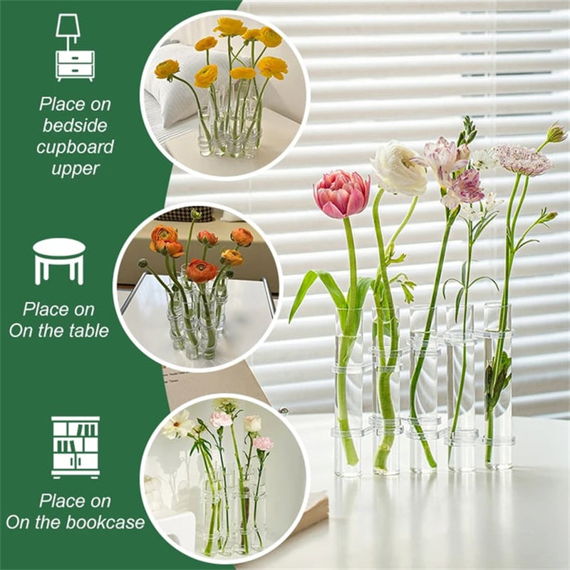 Colorful Folding Flower Vase Set