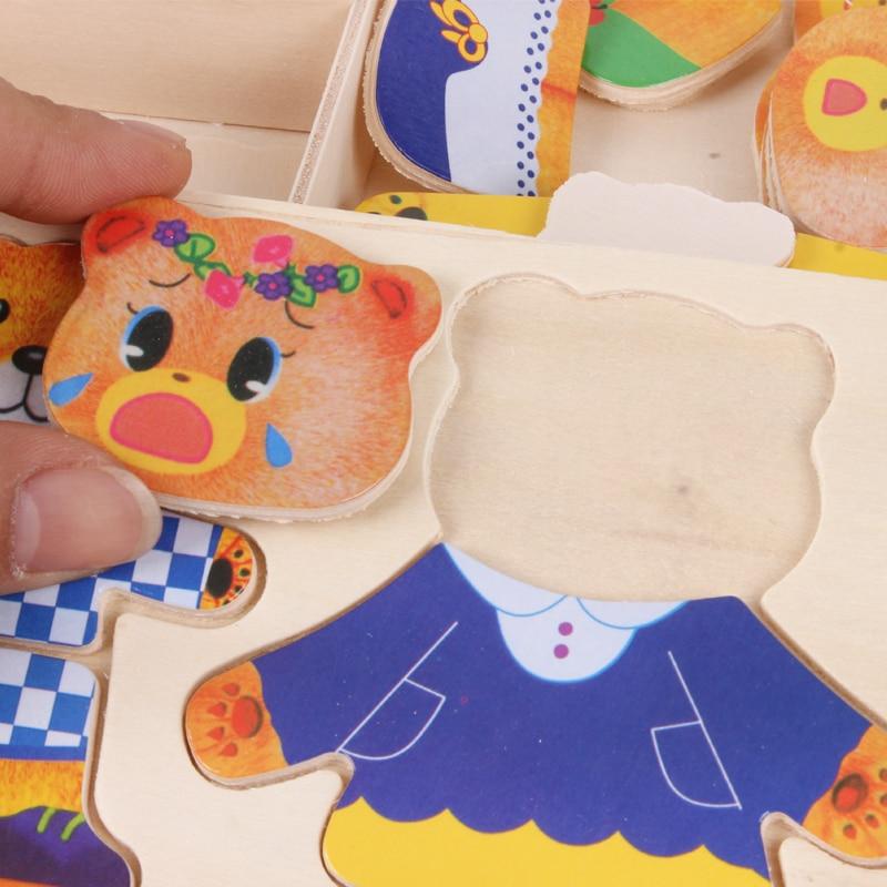Fun Wooden Toy Puzzle for Kids