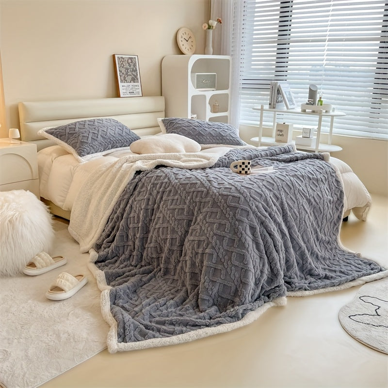 Cozy Plush Winter Throw Blanket
