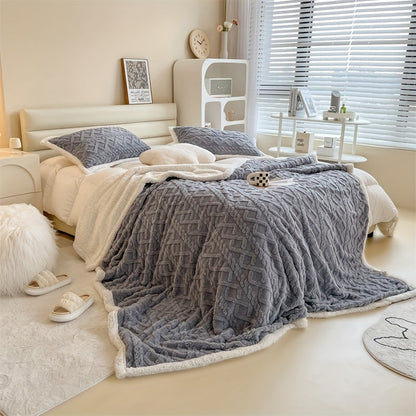 Cozy Plush Winter Throw Blanket