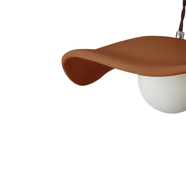Natural Leaf Hanging Light Fixture