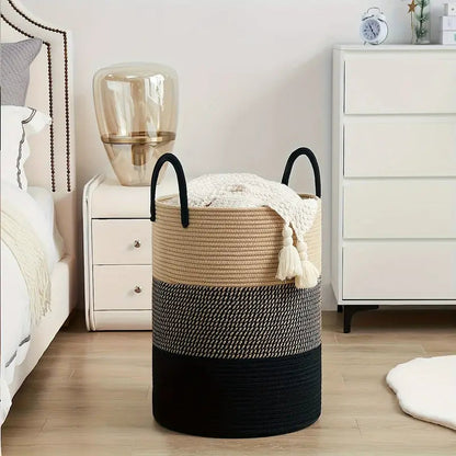 Spacious Laundry Basket with Extra Storage