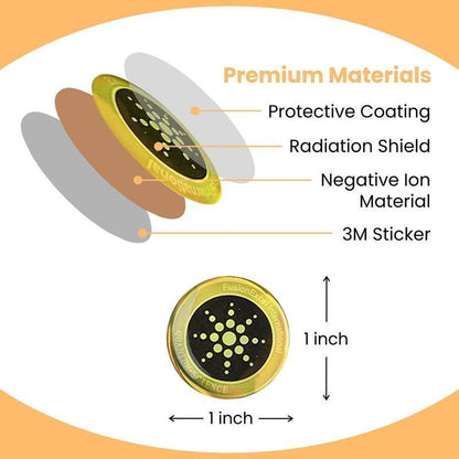 Nano EMF Blocking Sticker Set