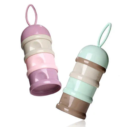 Baby Food Container - Convenient Stackable Powder Storage