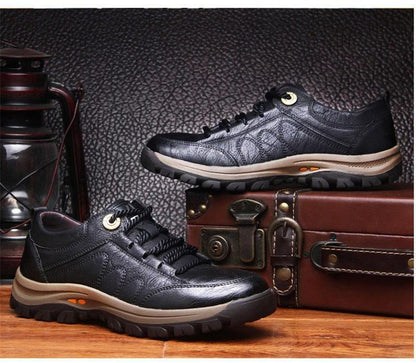 Comfortable Men's Orthopedic Leather Shoes