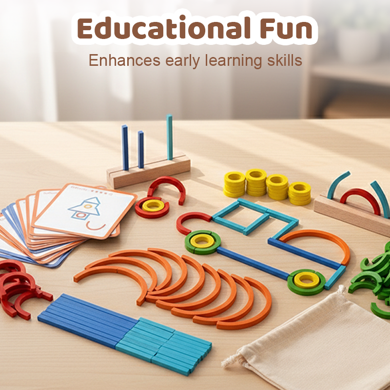 Fun Educational Building Blocks Set