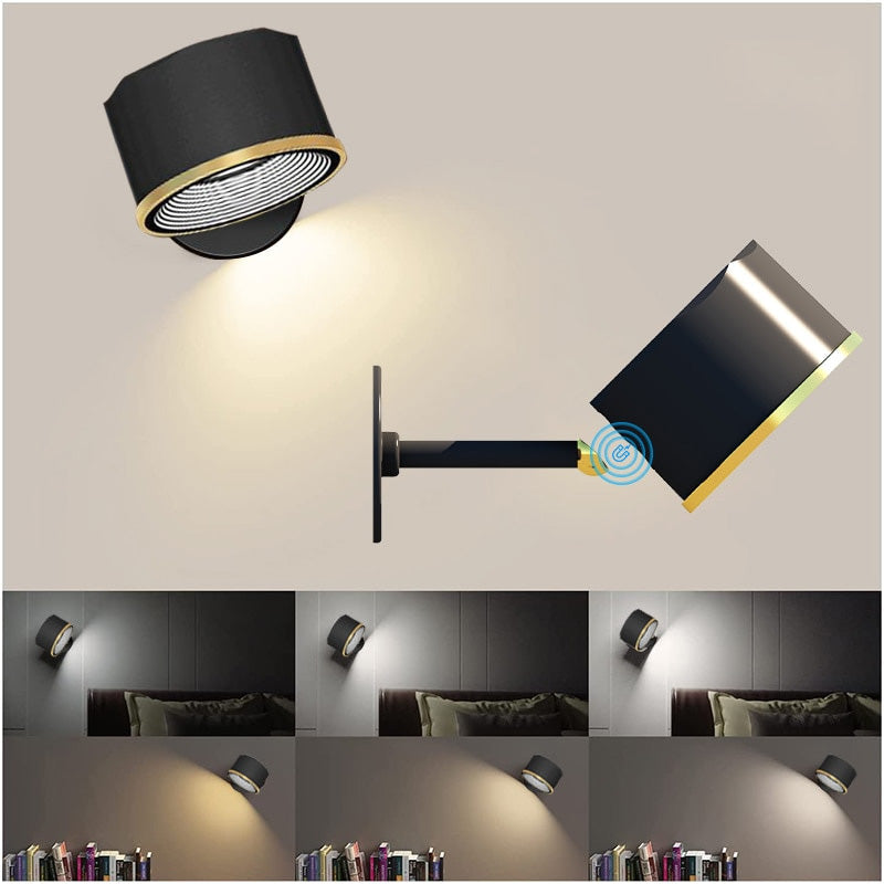 Circular Wireless LED Wall Lamp - Befez