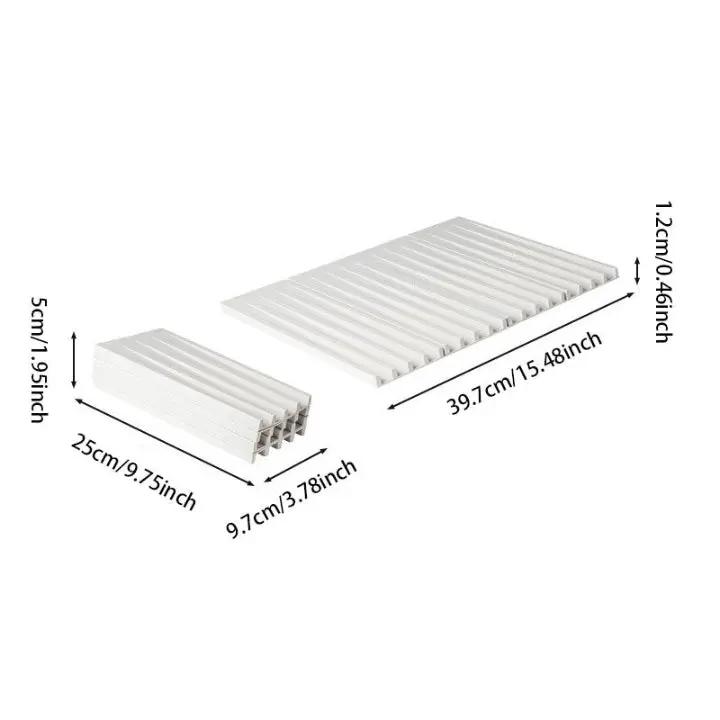 Flexible Silicone Drying Mat for Kitchen Counters