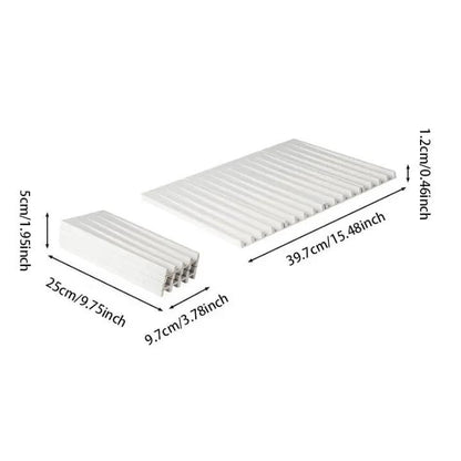 Flexible Silicone Drying Mat for Kitchen Counters