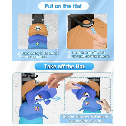 Space Saving Hat Rack Storage