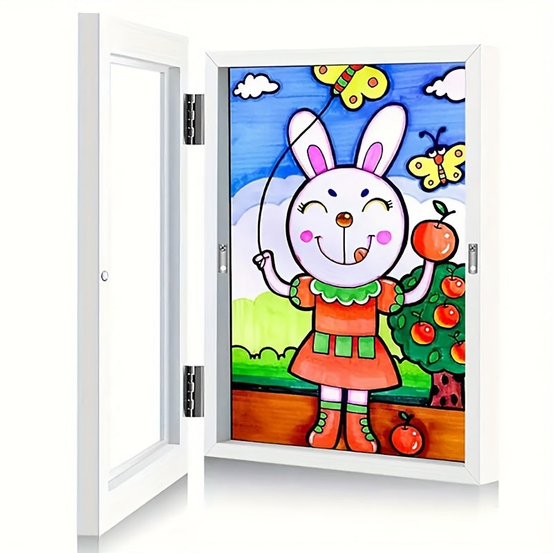 Fun Kids Picture Frame Wooden Border