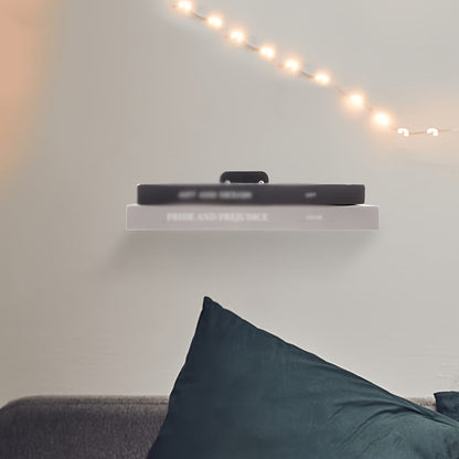 Simple Metal Bookshelf Decor