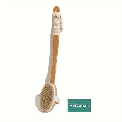 Soft Exfoliating Shower Brush with Long Handle - Befez