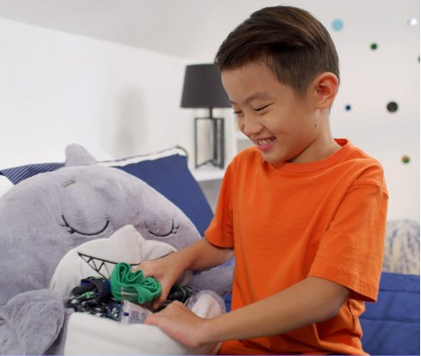 Soft Plush Blanket Sleeping Bag Set