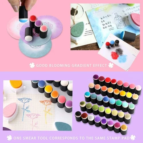 Vibrant Kids Finger Paint Art Set - Befez