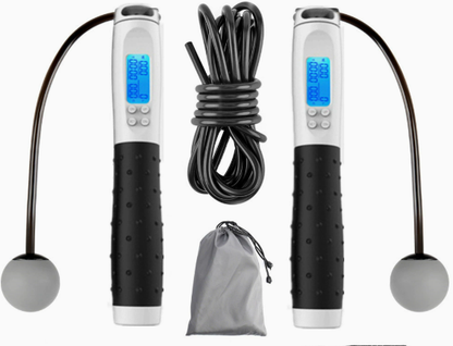 Smart Jump Rope with Calorie Tracker and Fitness Timer