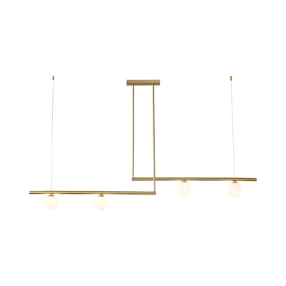 Modern Glass Linear Pendant Light