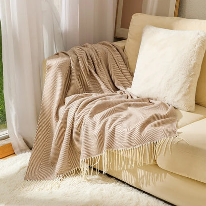 Plush Big Sofa Throw Blanket Befez