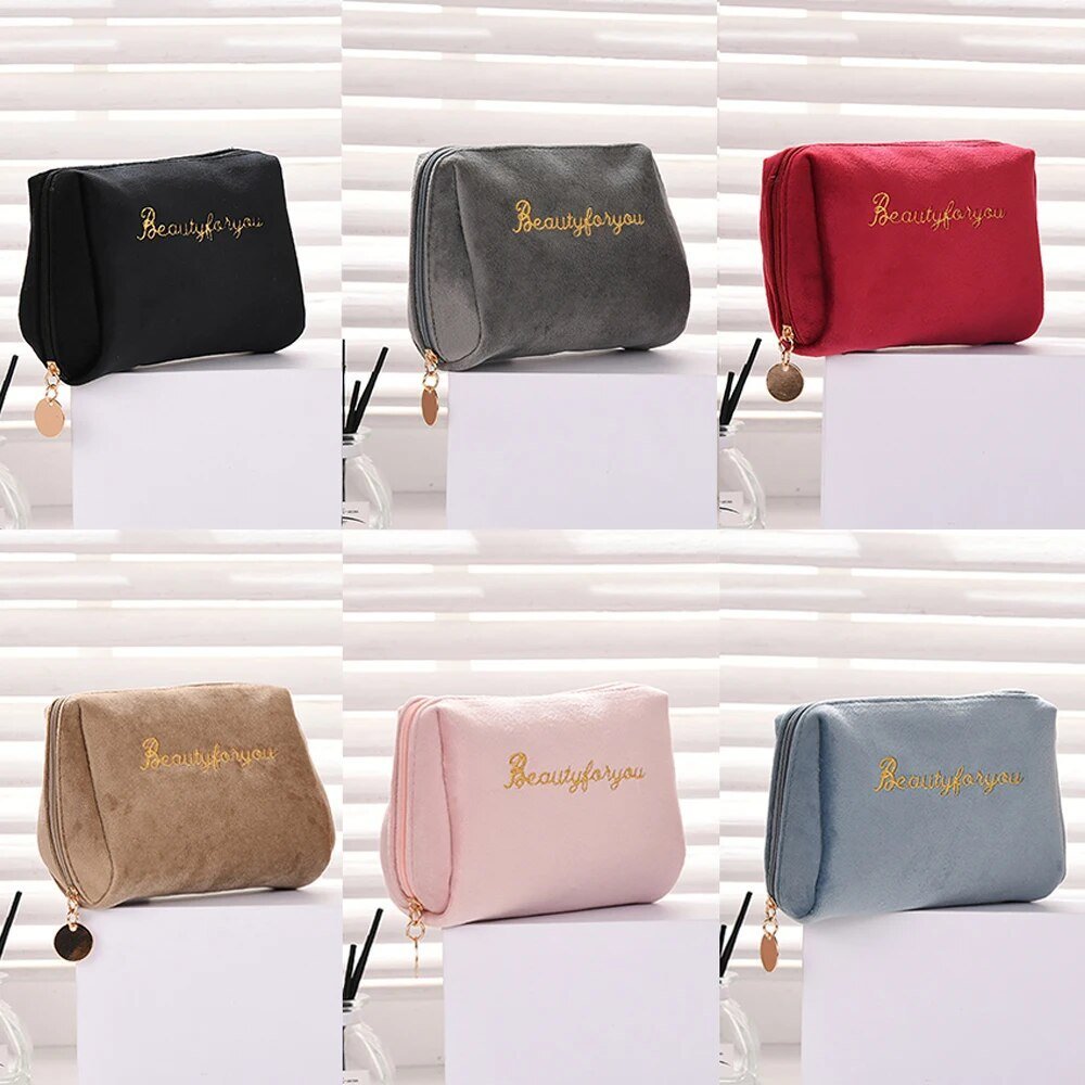 Luxury Soft Makeup Bag