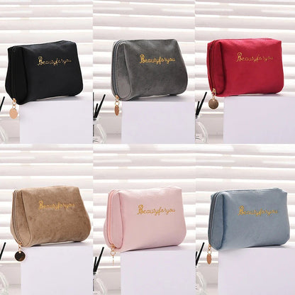 Luxury Soft Makeup Bag