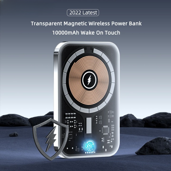 Clear Slim Portable Wireless Phone Charger