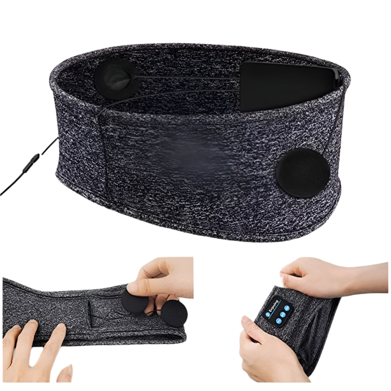 Sleep Serenity - Wireless Bluetooth Sleep Mask for Restful Nights
