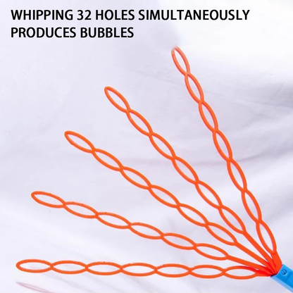 Colorful Bubble Wand - 32 Hole Blowing Fun