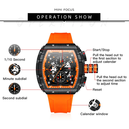 Premium Quartz Chrono Watch