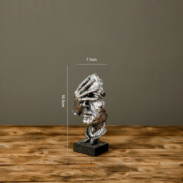 Unique Monkey Figurine Sculpture with Symbolic Meaning