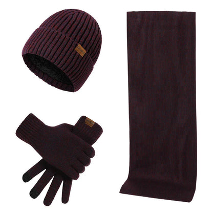 Warm Winter Hat and Glove Set