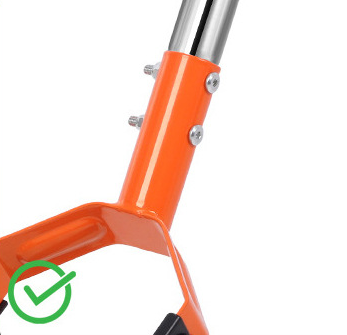 Easy Grip Manual Lawn Edger, 69 Inch Adjustable Handle