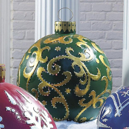 Befez | Festive Outdoor Blow Up Christmas Ball Decoration