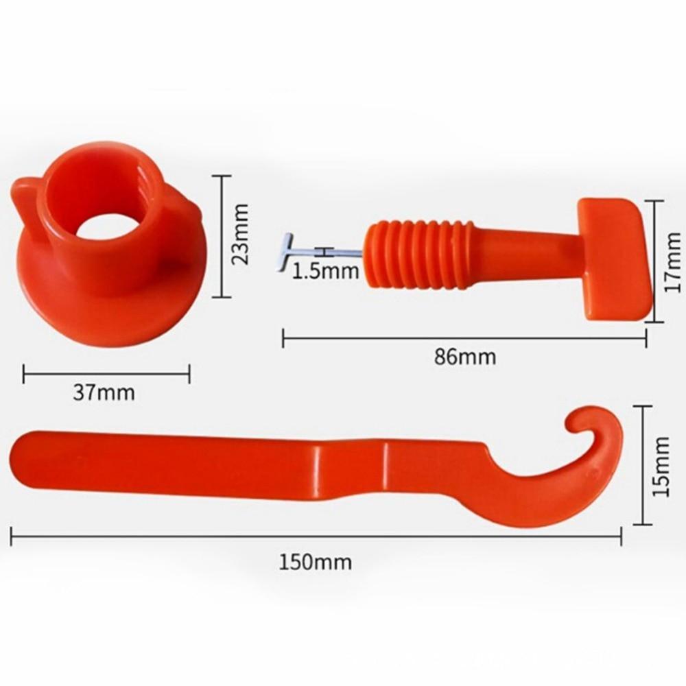 Premium Adjustable Tile Leveling Kit 50 Pieces