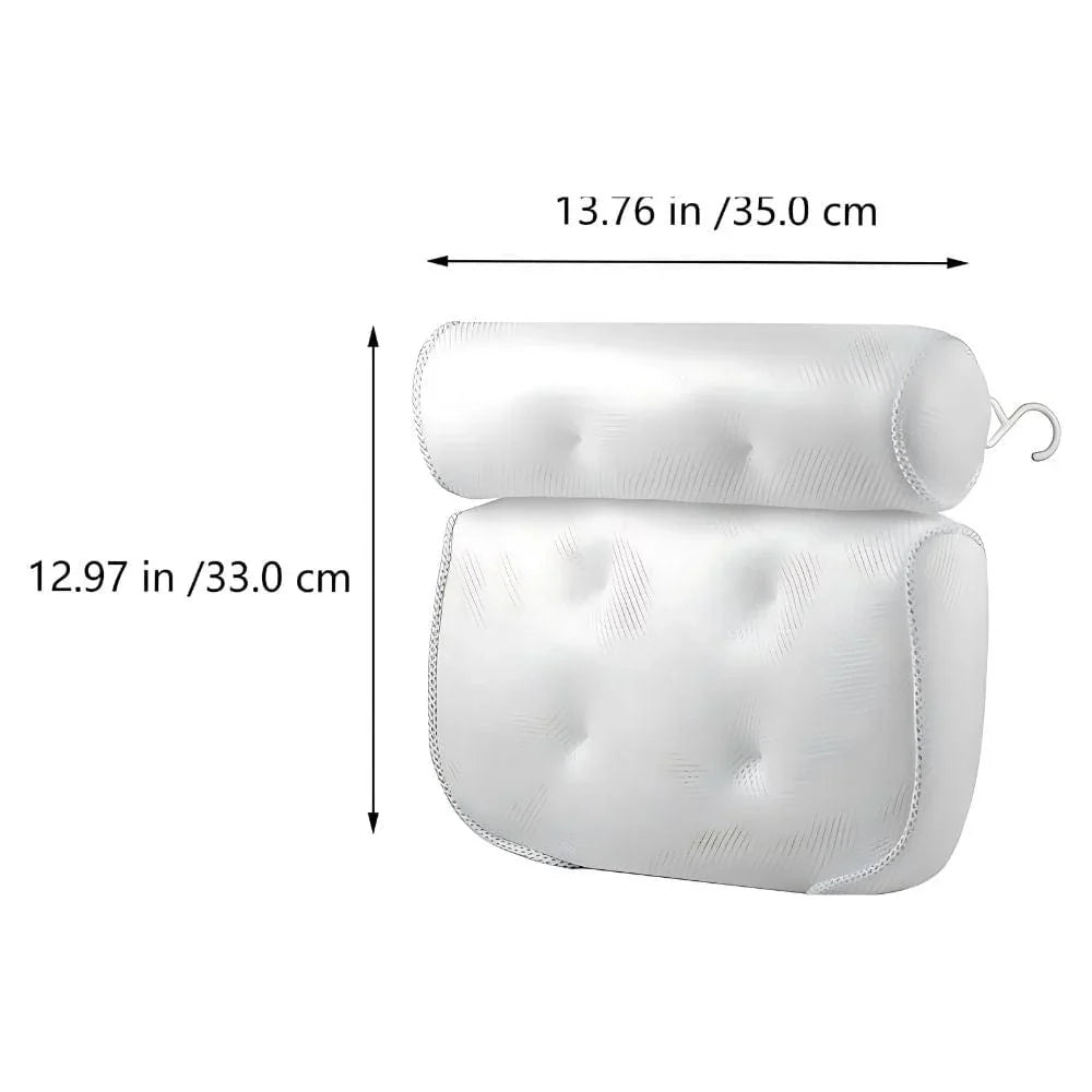 Soft Bathtub Support Pillow for Neck and Head Rest
