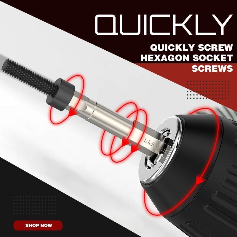 Anti Slip Screw Holder for Easy Use